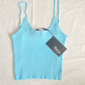hera collection seamless cropped tank